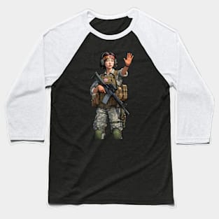 Tactical Girl Baseball T-Shirt